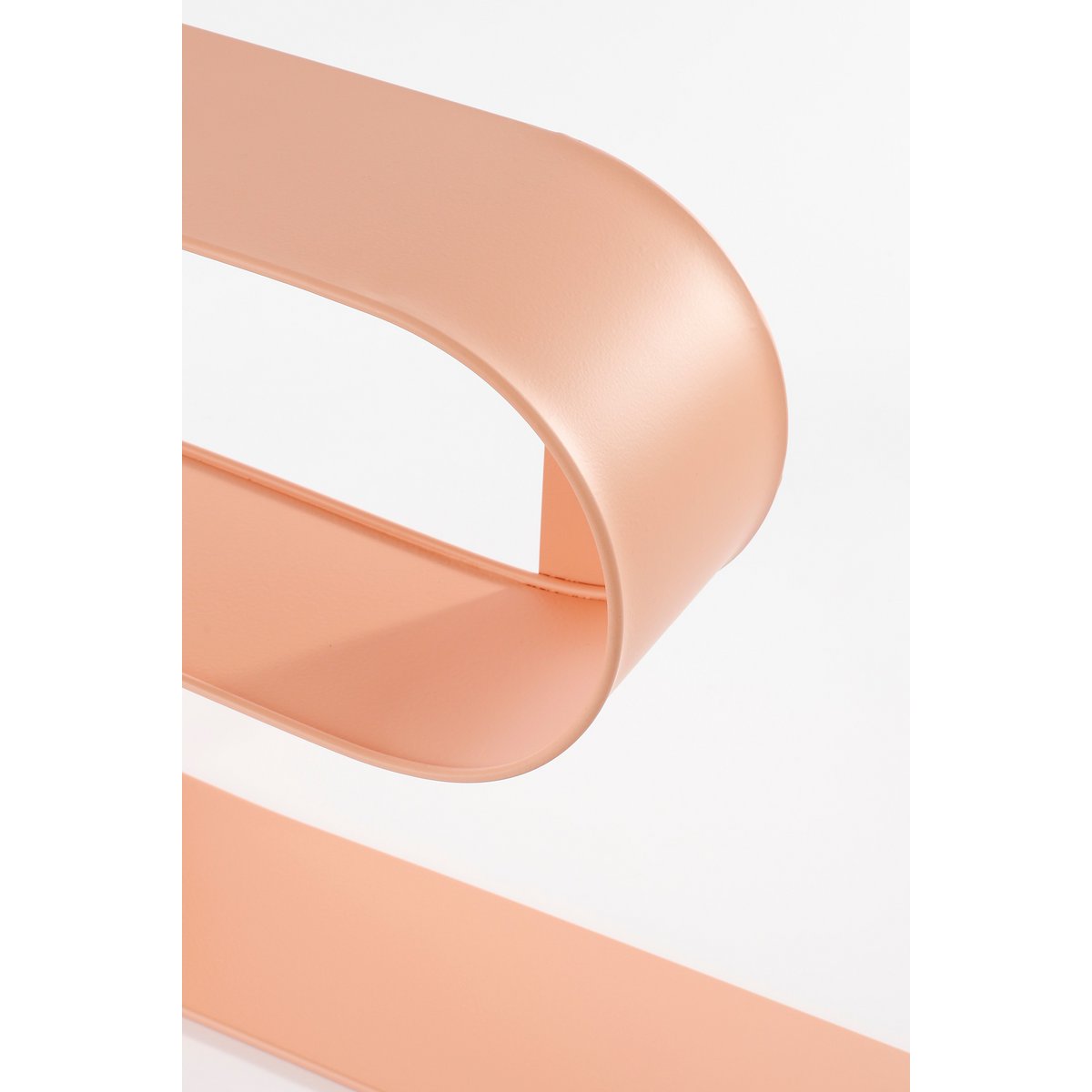 Fenna Wall Shelf - L54 x W14 x H48 cm - Metal - Pink