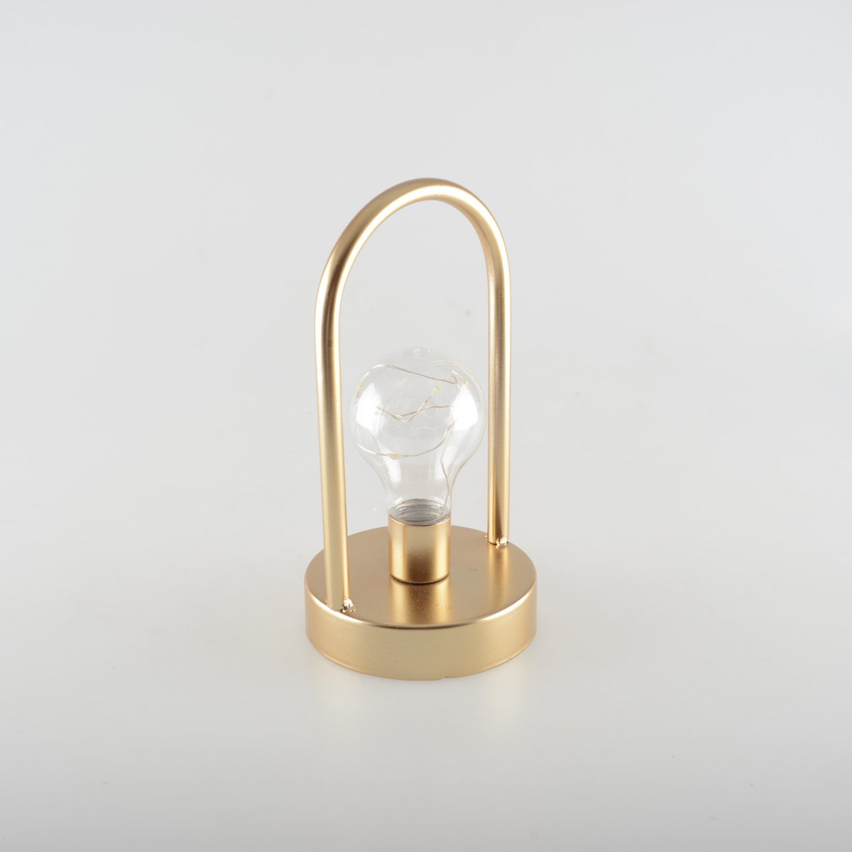 LED LAMP VAN GOUDEN METAAL