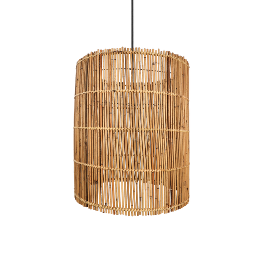 Hanging lamp - ø50 cm - Rattan - Natural