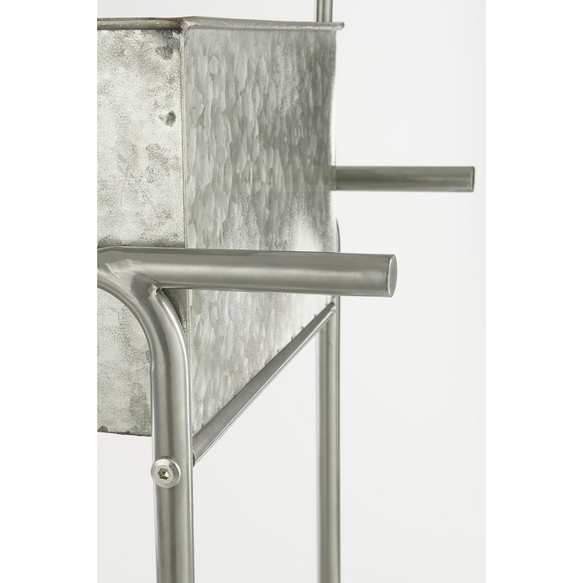 Ken Grow Table - L77 x W38 x H119 - Galvanized sheet steel