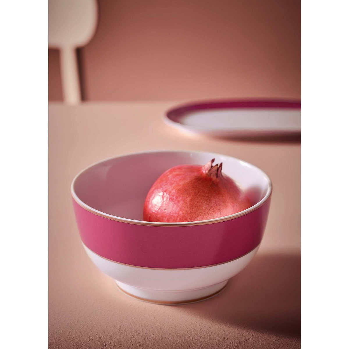 Bowl Pip Chic Gold-Pink 20.5cm