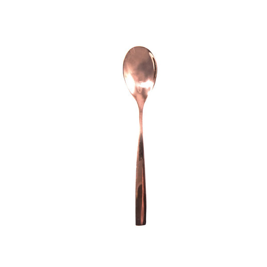 COPPER DESSERT SPOONS SET OF 6