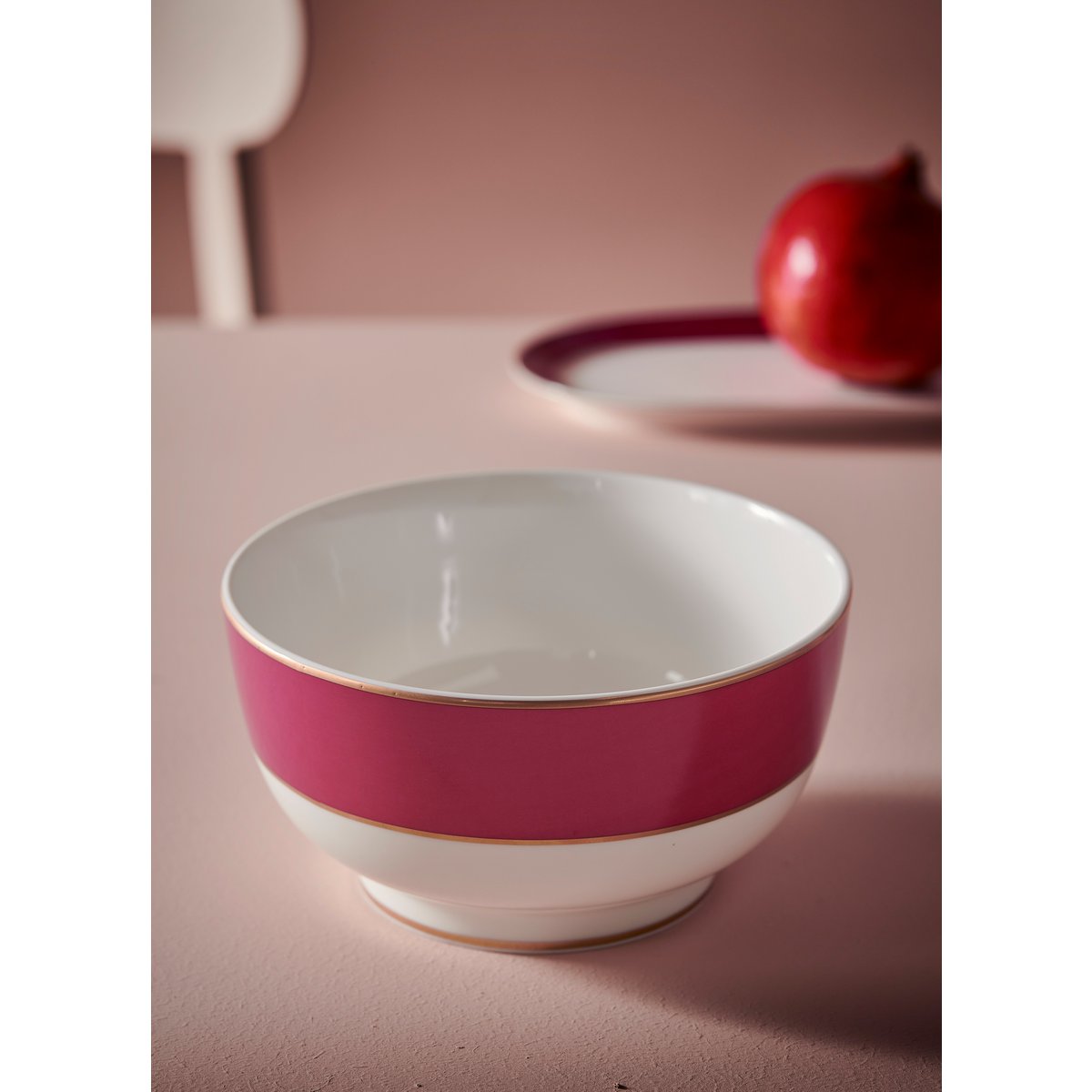 Bowl Pip Chic Gold-Pink 20.5cm