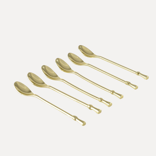 SET OF 6 TEASPOONS FINESSE SILVER