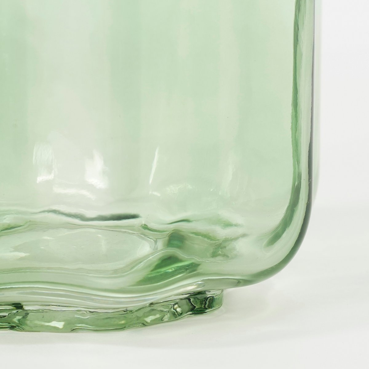 Missouri Vase - H25 x Ø15 cm - Glass - Green