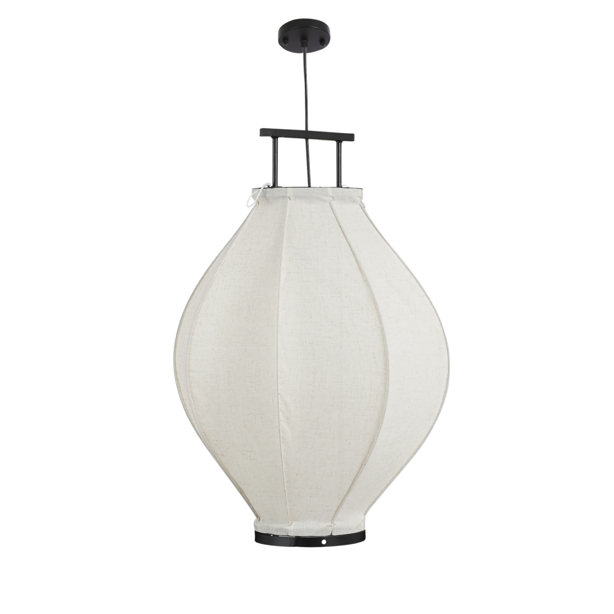 Pego Hanging lamp - H73 x Ø54 cm - Linen - Off White