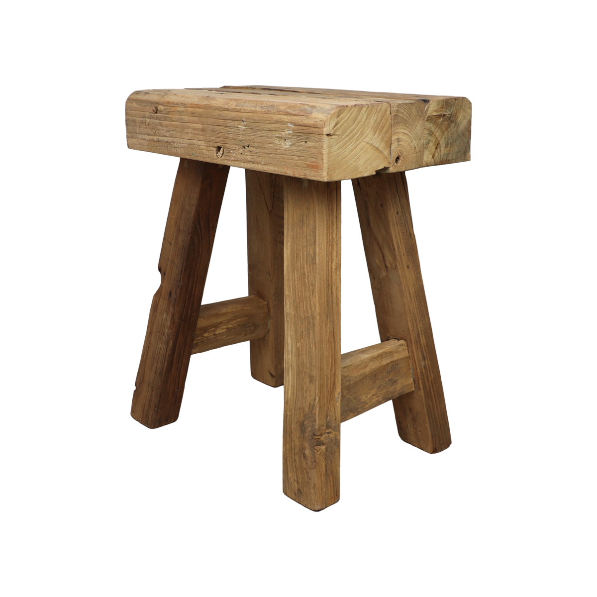 Stool Naples - 40 cm - solid teak