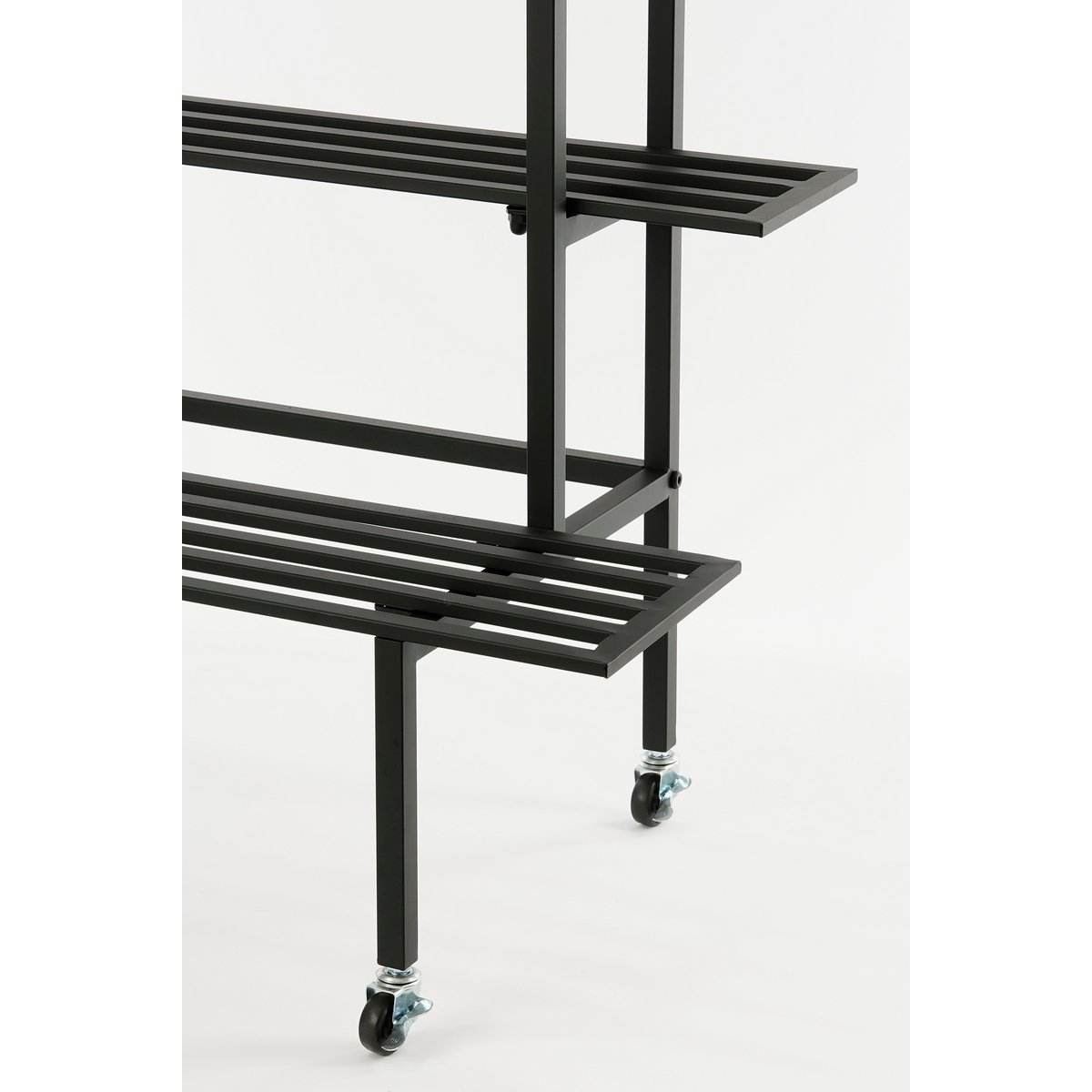 Greenrax Plant Stand - L90 x W44 x H102 cm - Metal - Black