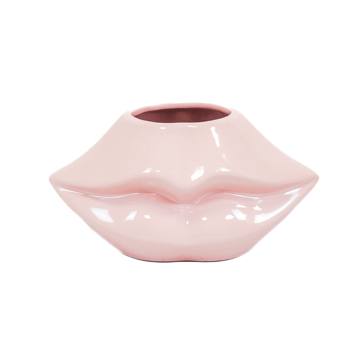 Housevitamin Lips Don't Lie Pot - Lichtroze - 21x19x11cm