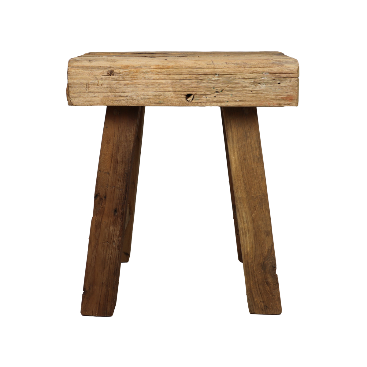 Stool Naples - 40 cm - solid teak