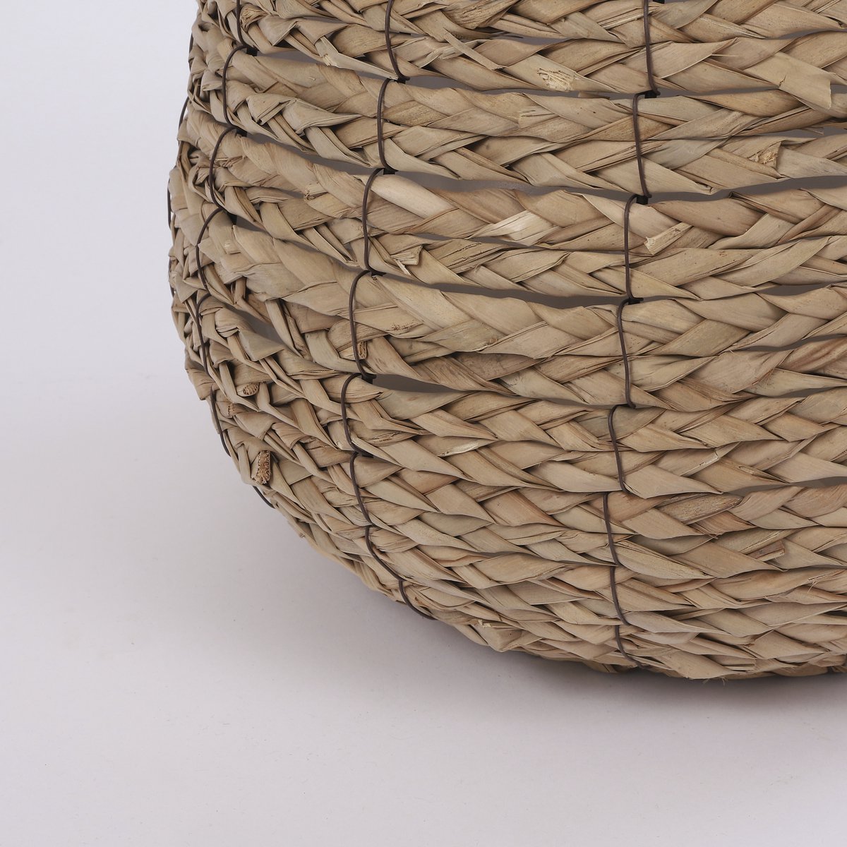 Avalon Plant Basket - Set of 3 - H31 x Ø30 cm - Seagrass - Light brown