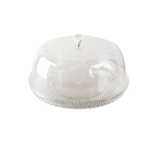 BELL ON DIAMOND ACRYLIC TRAY