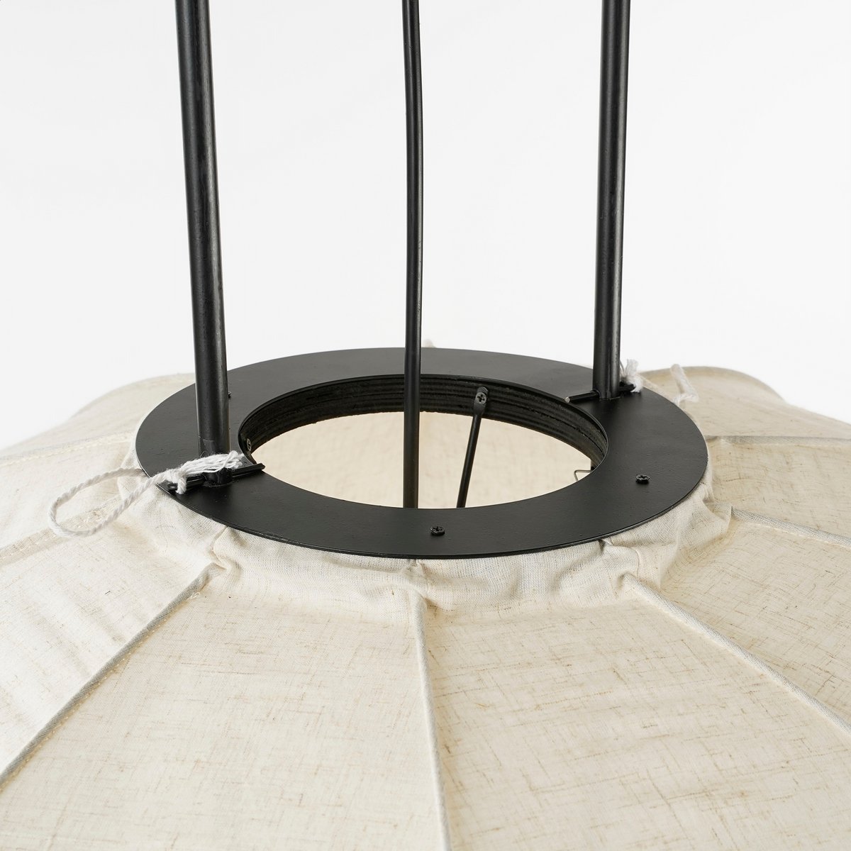 Pego Hanging Lamp - H94 x Ø83 cm - Linen - Off White