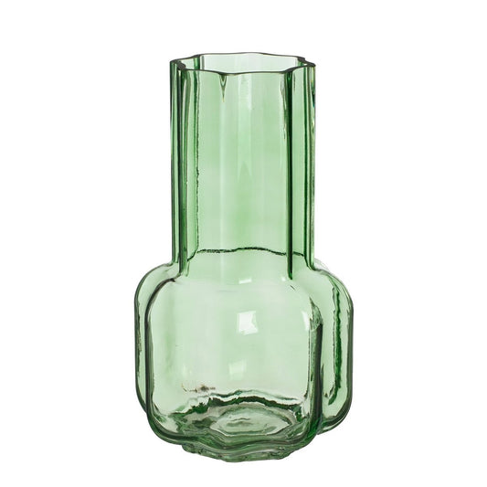 Missouri Vase - H25 x Ø15 cm - Glass - Green