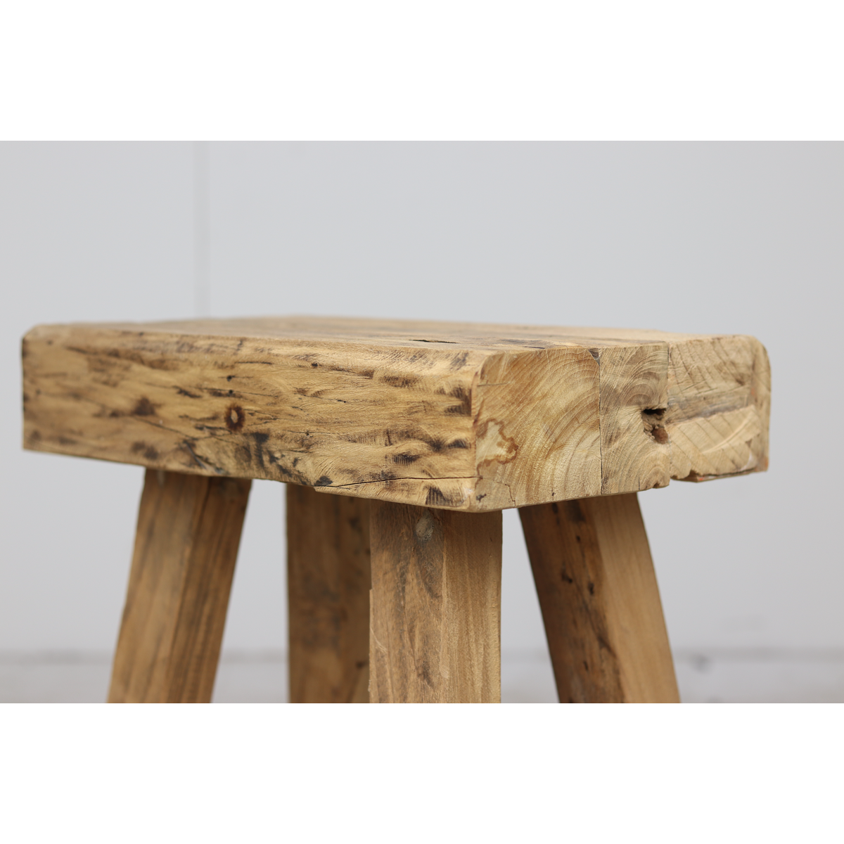 Stool Naples - 40 cm - solid teak