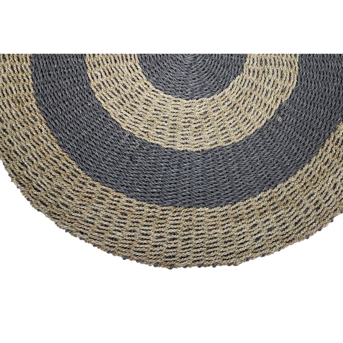 Rug - ø120 - Raffia/seagrass - Natural/Grey