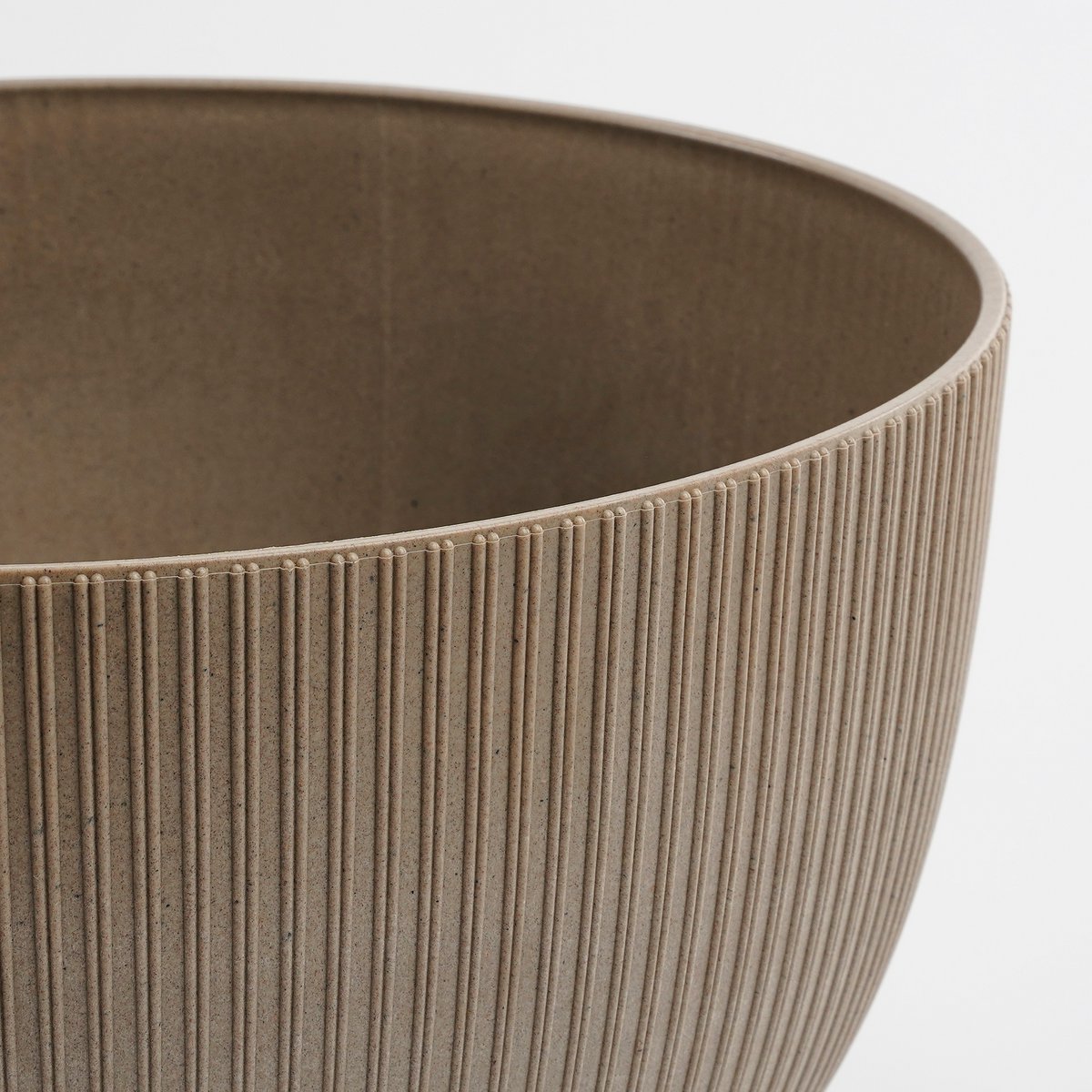 Doppio Flowerpot on Legs - H20.5 x Ø40 cm - Polypropylene - FSC Mix - Taupe