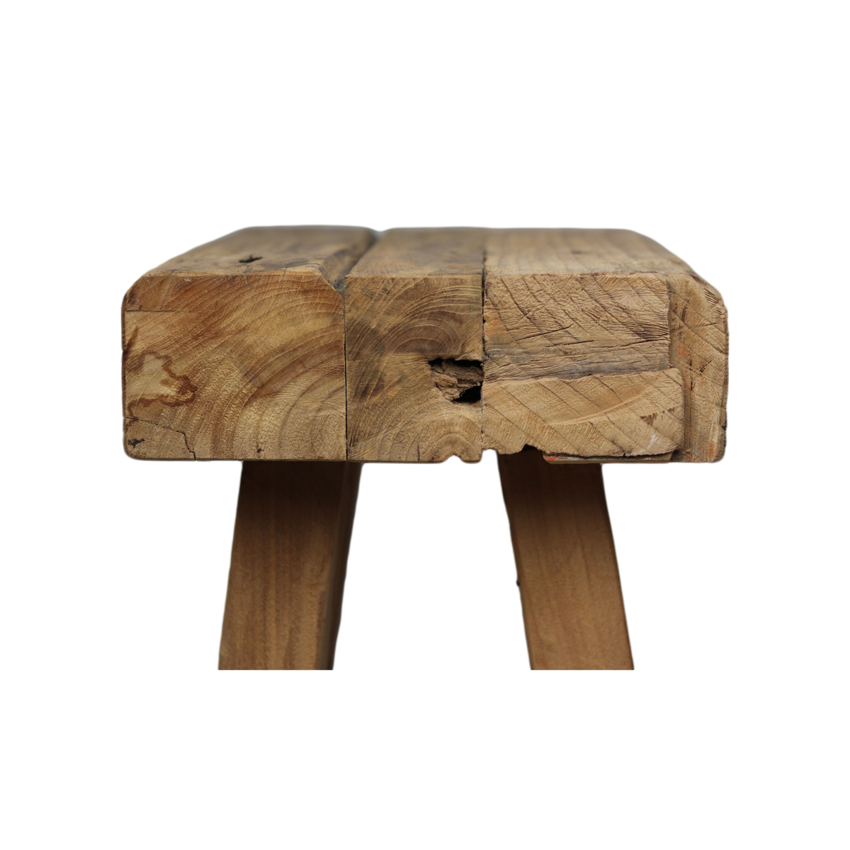 Stool Naples - 40 cm - solid teak