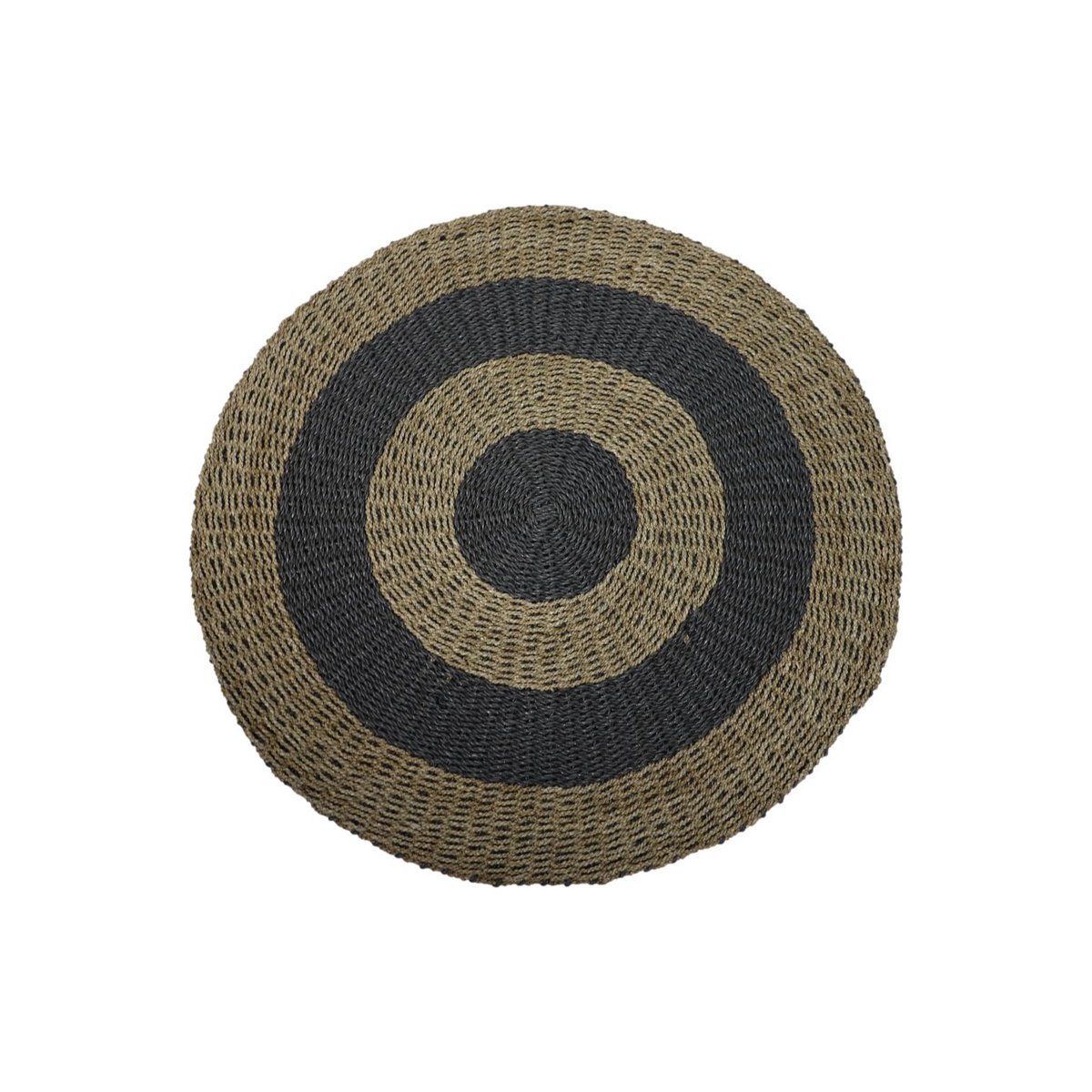 Rug - ø120 - Raffia/seagrass - Natural/Grey