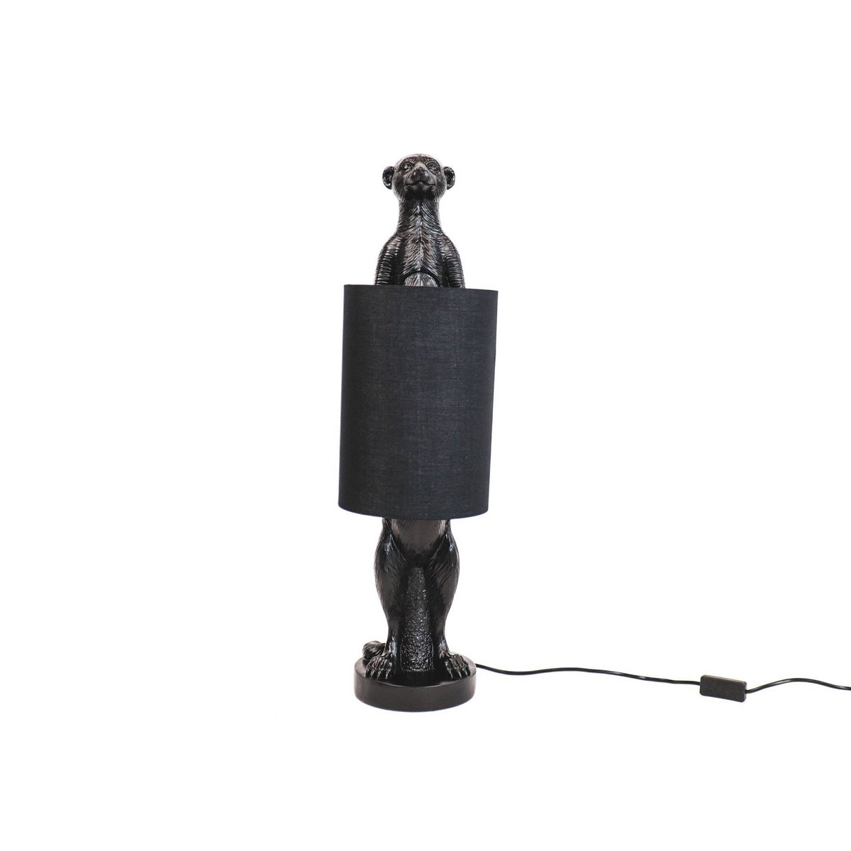 Housevitamin Lamp Meerkat - Black - 20x70x20cm