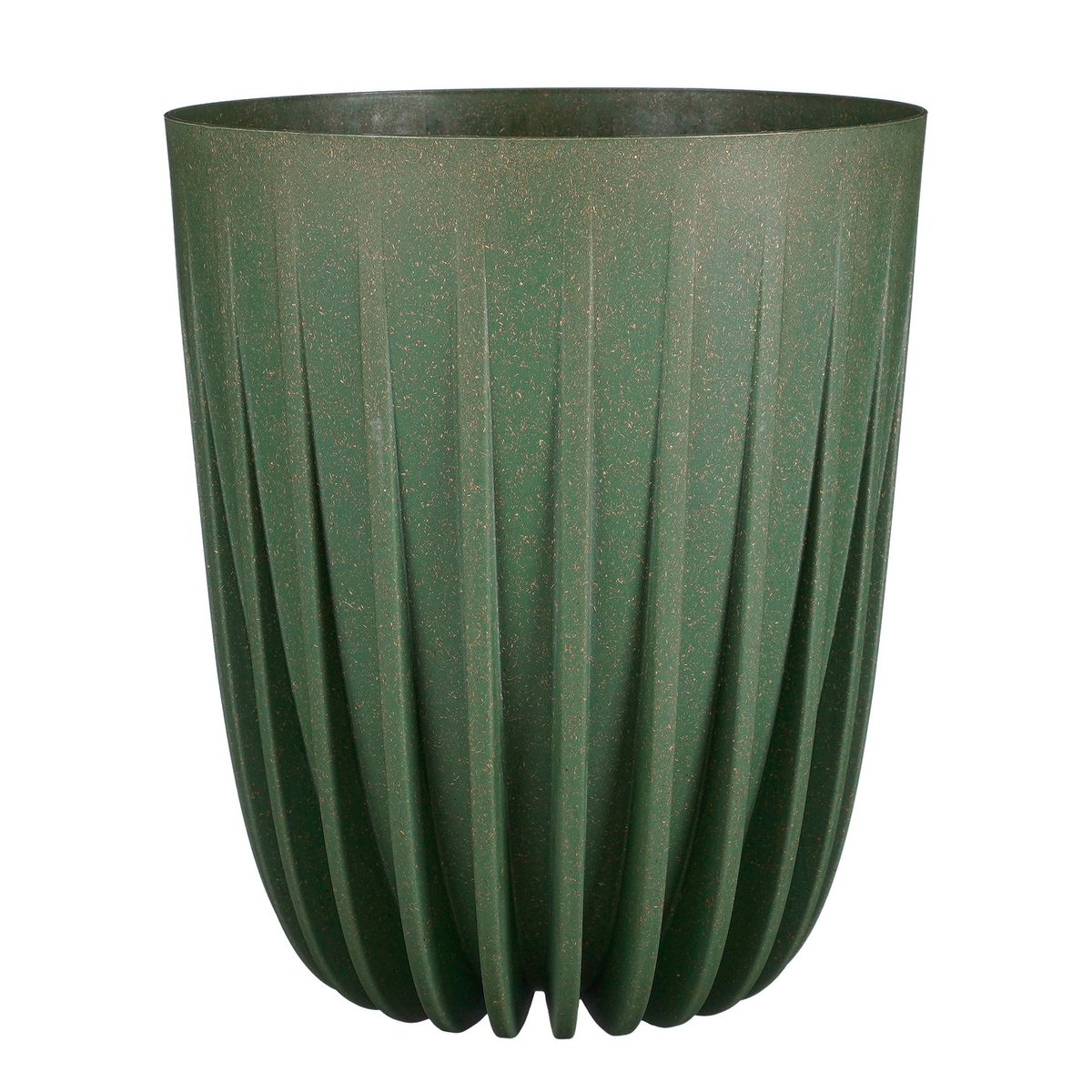 Lungo Flowerpot - H46 x Ø39 cm - Polypropylene - FSC Mix - Green