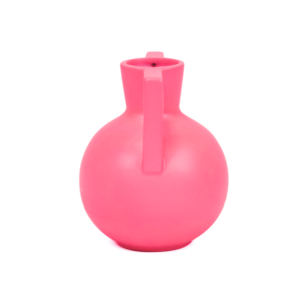 Housevitamin Kettlebell Vaas - Neon Roze - 14,5x14,5x18,5cm