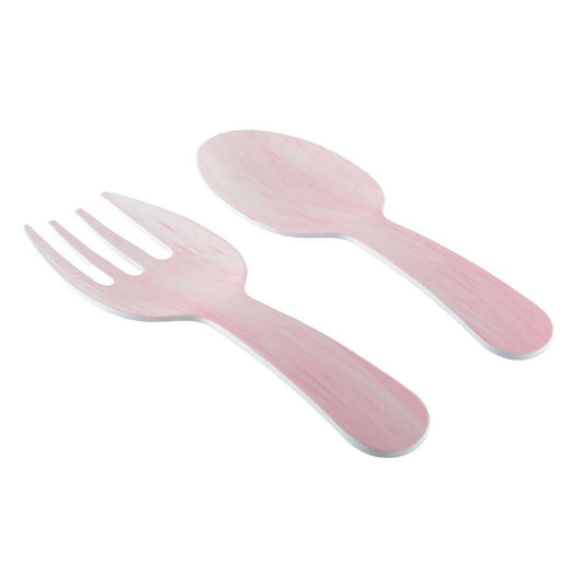 ROZE MELAMINE SALADE BESTEK 27X9,5X1CM