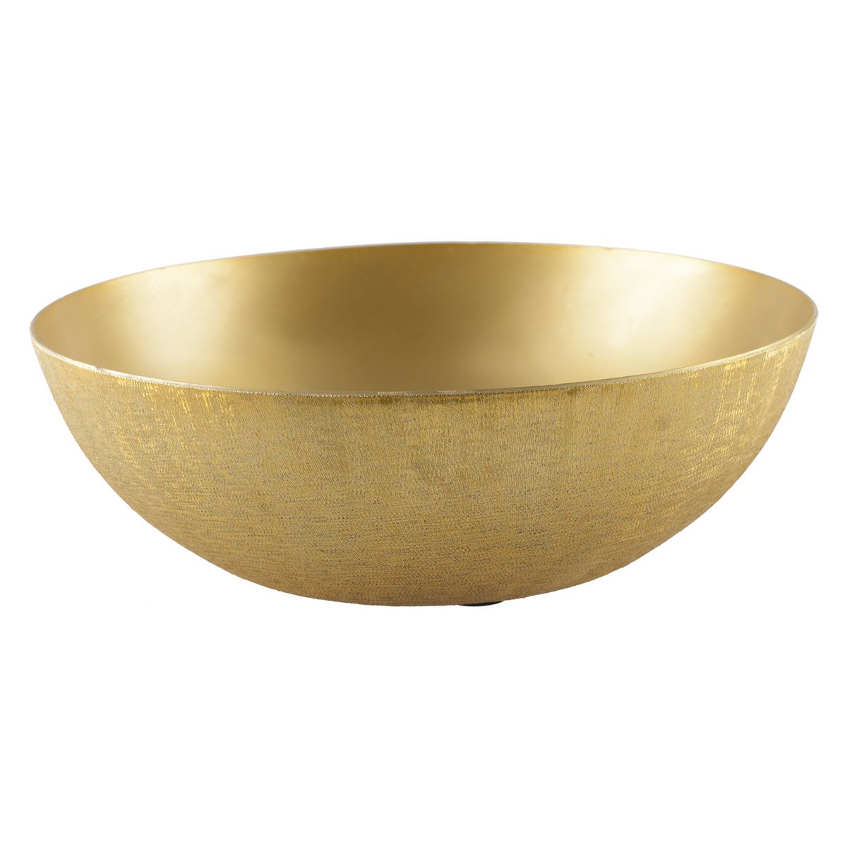 GOLDEN SALAD BOWL 25 CM