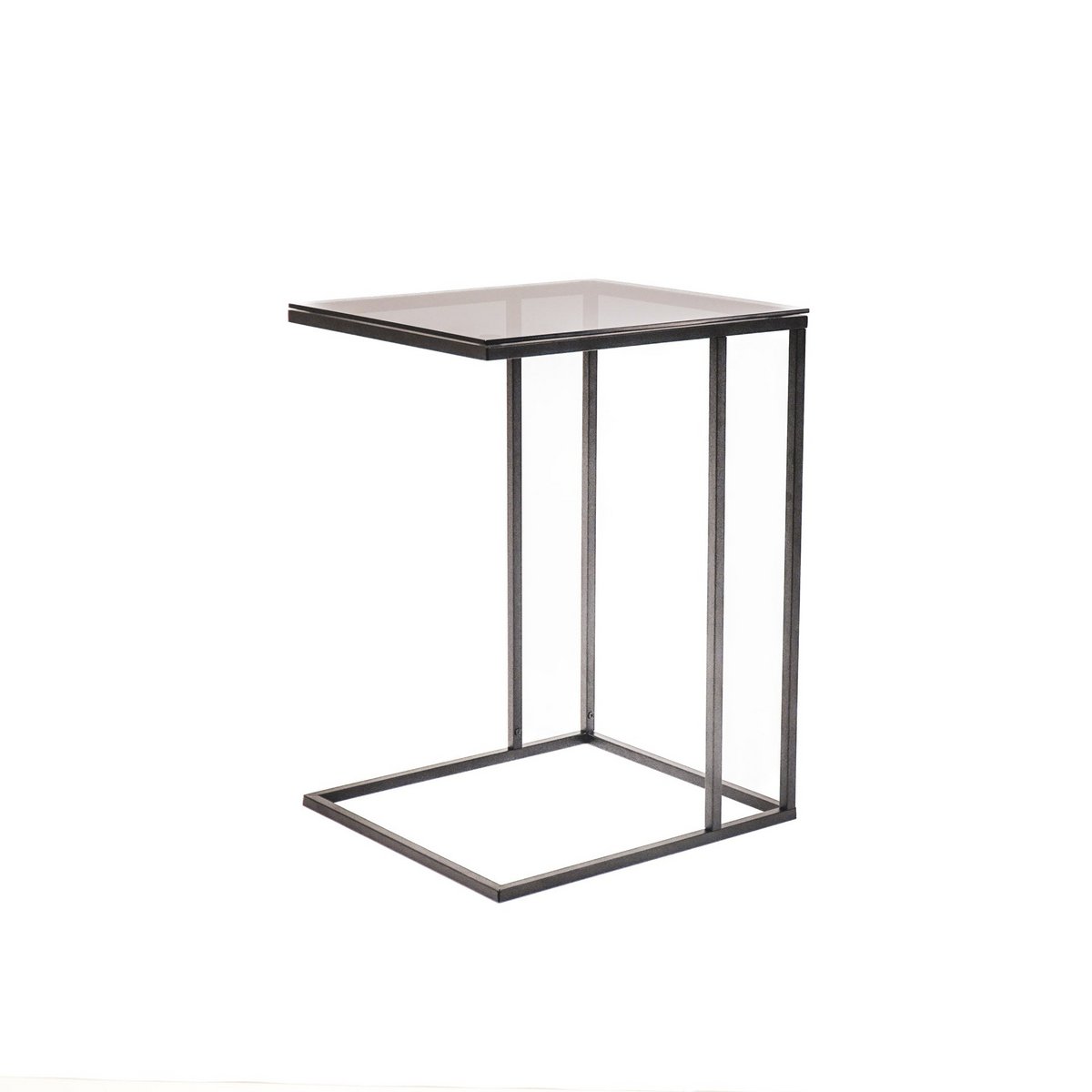 Housevitamin Sofa Side Table - Black - 40x35x51cm