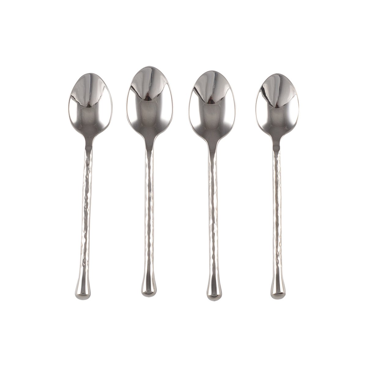 SILVER DESSERT SPOONS - SET OF 4