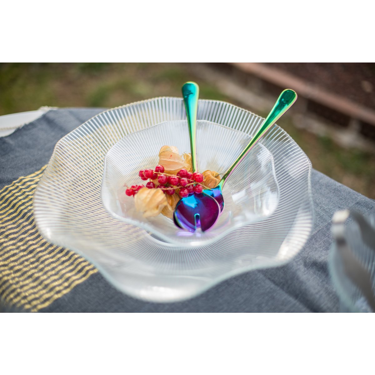 WAVE SALAD BOWL 36CM LUCE