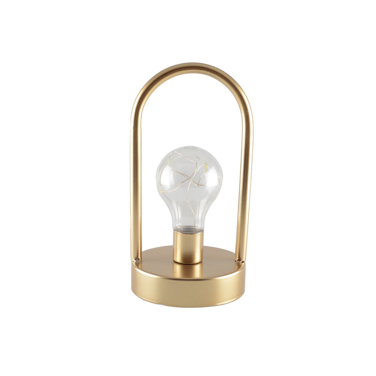 LED LAMP VAN GOUDEN METAAL