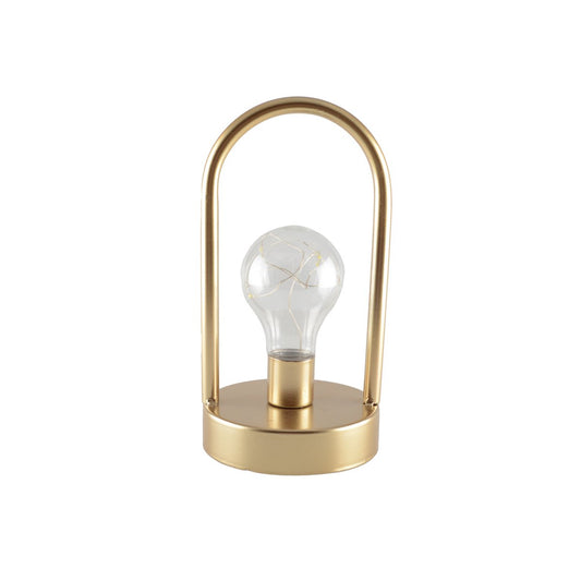 LED LAMP VAN GOUDEN METAAL