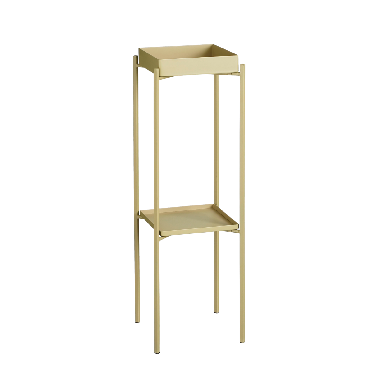 Dacia Plant Stand - L21.5 x W21.5 x H68 cm - Metal - Green