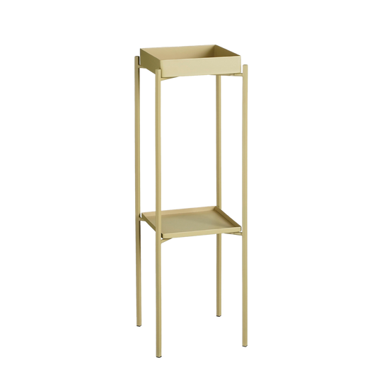 Dacia Plant Stand - L21.5 x W21.5 x H68 cm - Metal - Green