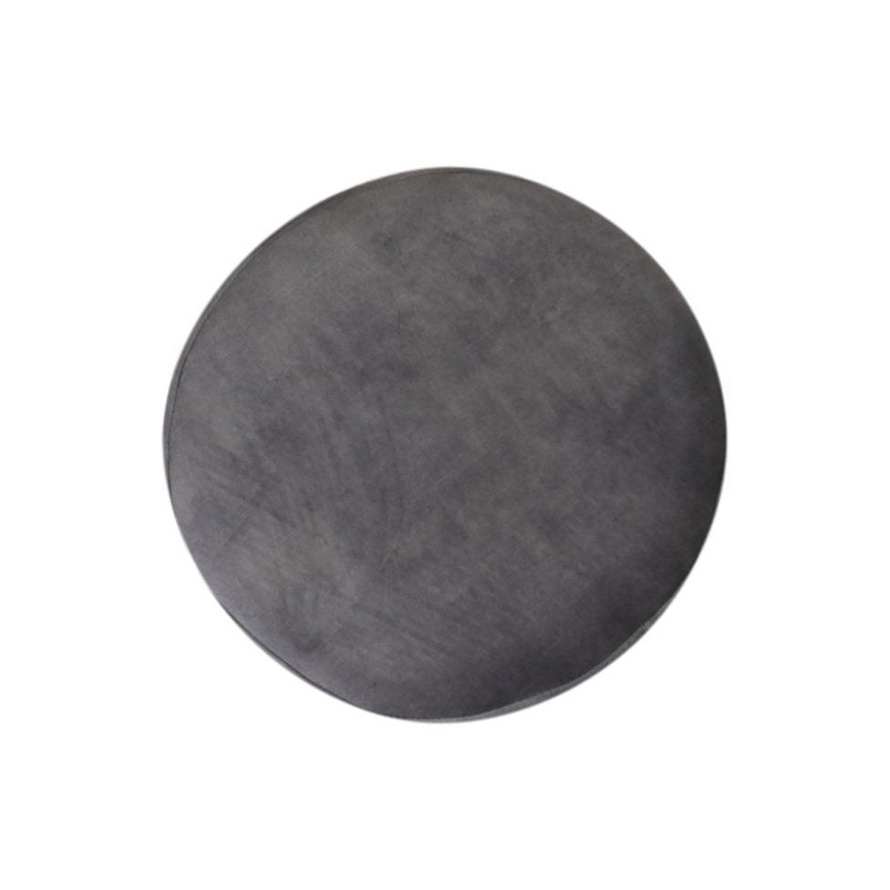 Pouf Otto - 37x37x44 - Dolphin gray - adore 180 - Velvet