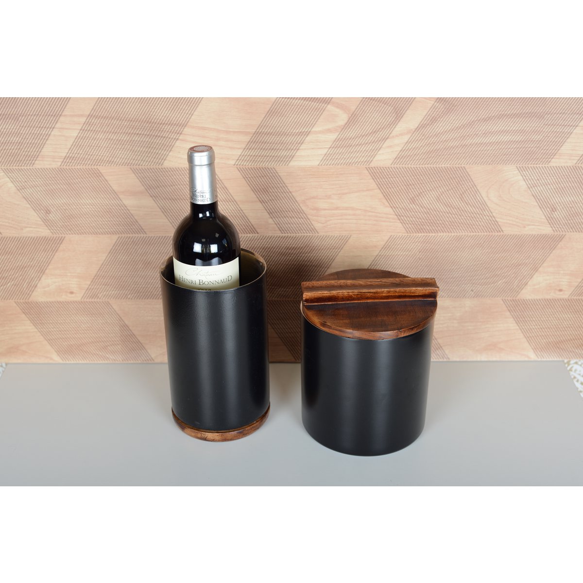 MATT BLACK WINE COOLER