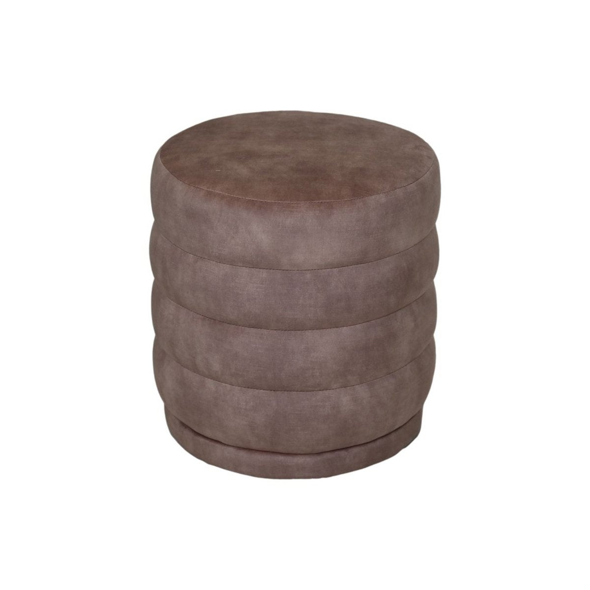 Pouf rings - 45x45x40 - handle - Adore 10 - Velvet