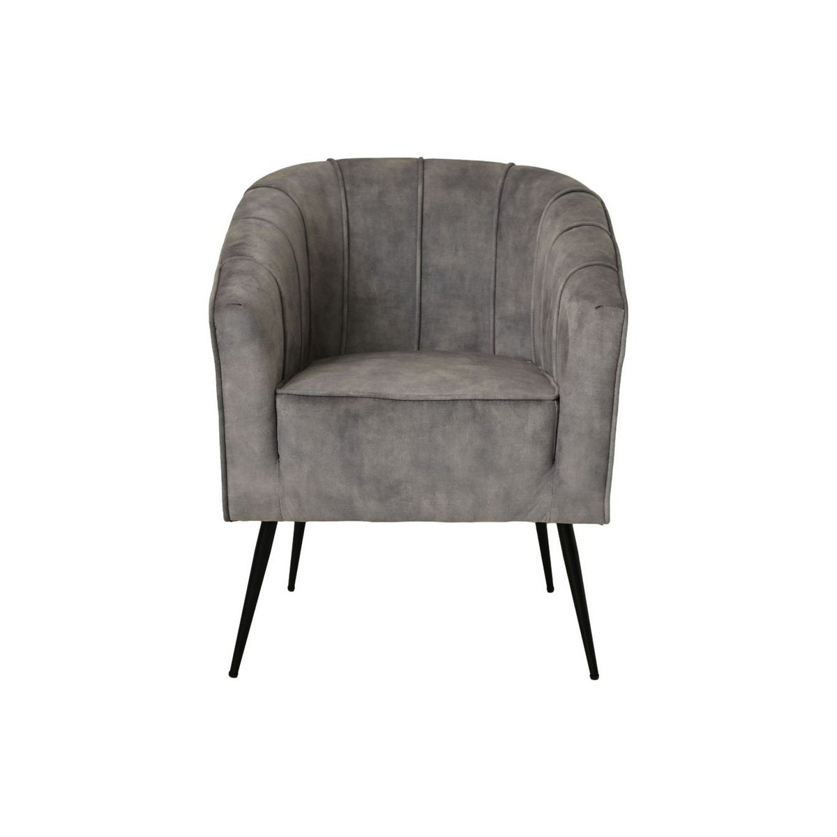 Dining room chair Chester - 60x63x83 - Dolphin gray - Adore 180